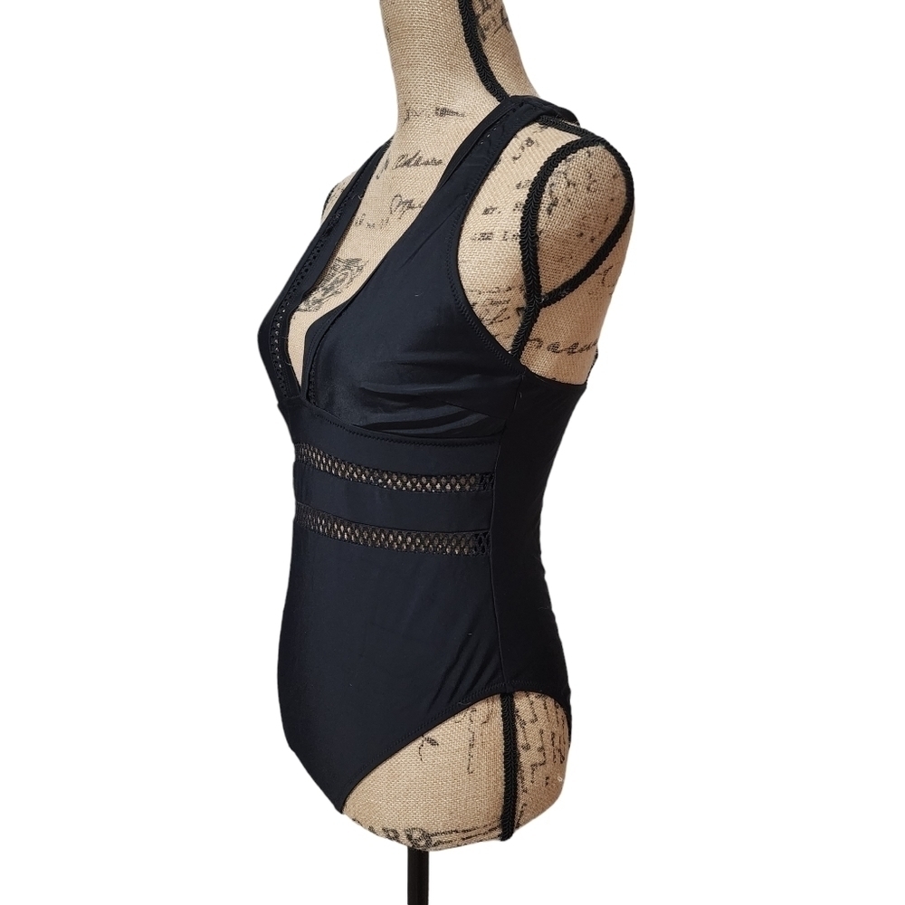 One Piece Swimsuit Black - Small - Picture 2 of 8